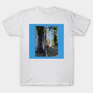 Conversation of Two Person in the Sidewalk T-Shirt